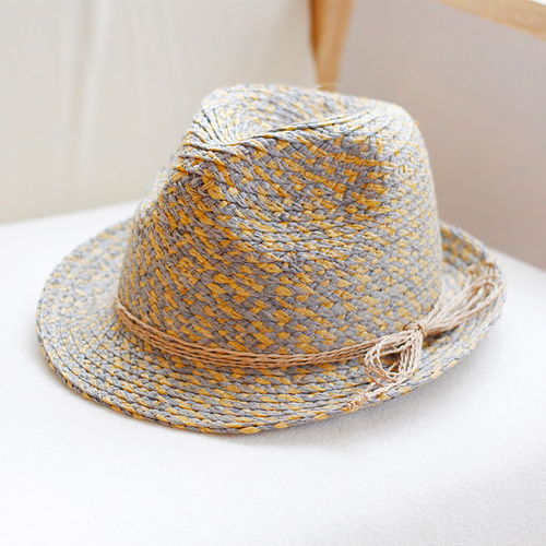 美国高品质拉菲双色草编礼帽沙滩帽遮阳帽短 堆糖,美图壁纸兴趣社区